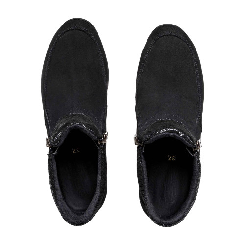 Bottillons double zip