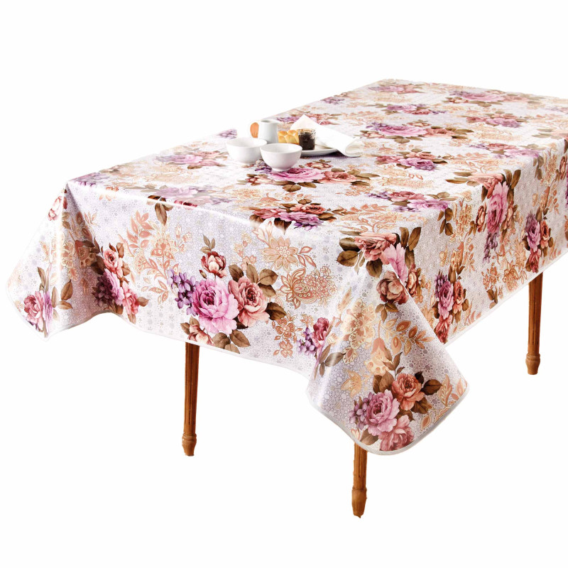 Toile cirée Pivoine rectangle