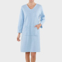 Chemise de nuit molleton Bulles