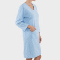 Chemise de nuit molleton Bulles