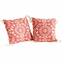 Coussins jacquard - les 2