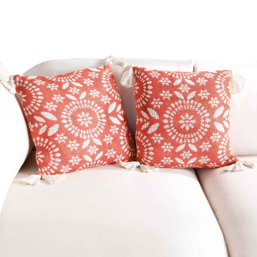 Coussins jacquard - les 2