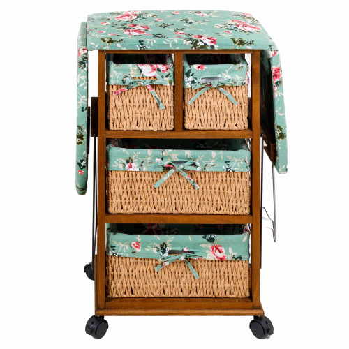 Commode de repassage pliante