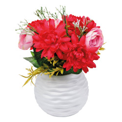 Bouquet dahlias et renoncules