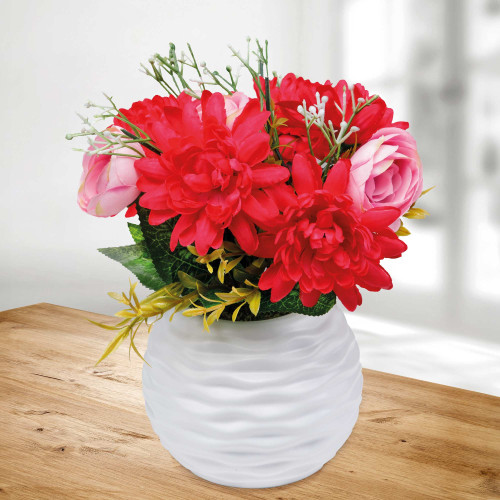 Bouquet dahlias et renoncules