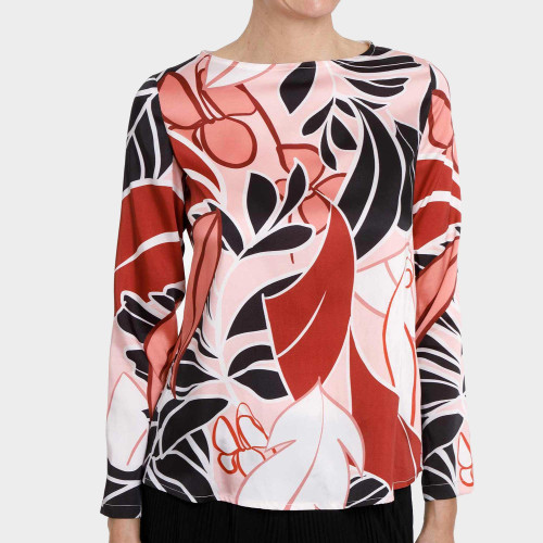 Blouse satinée Rosalie