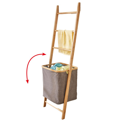 Panier échelle bambou