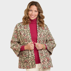Veste kimono réversible