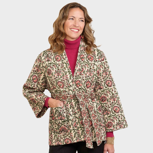 Veste kimono réversible