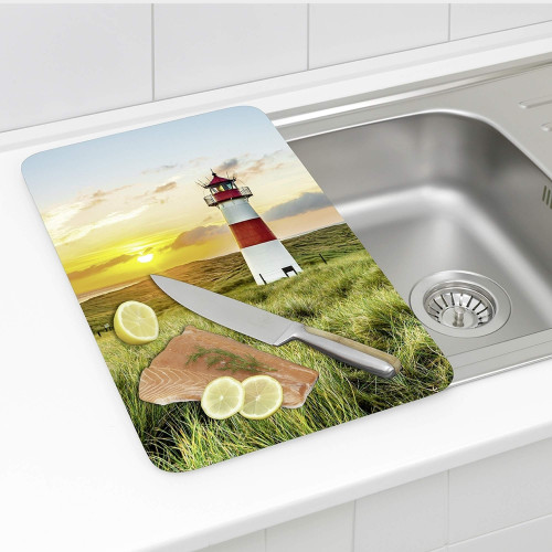 Couvre-plaques Promenade au phare - les 2