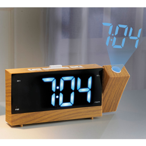 Radio-réveil à projection