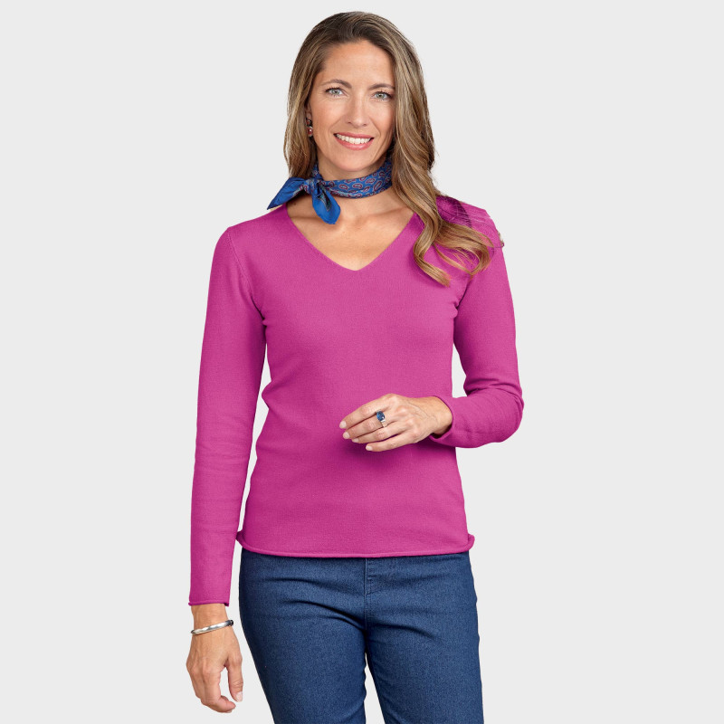 Pull maille fine