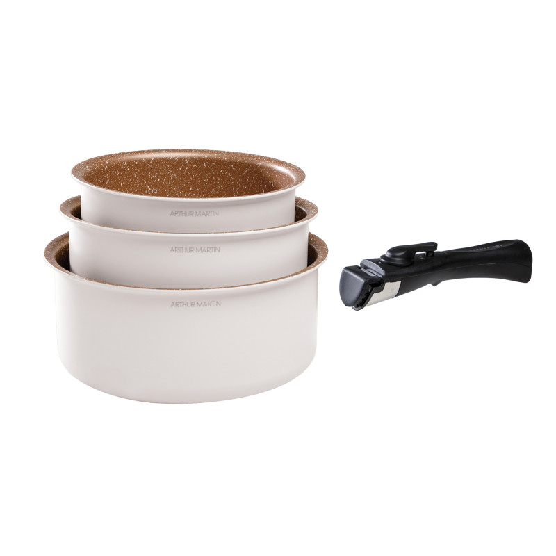 Casseroles Arthur Martin - les 3