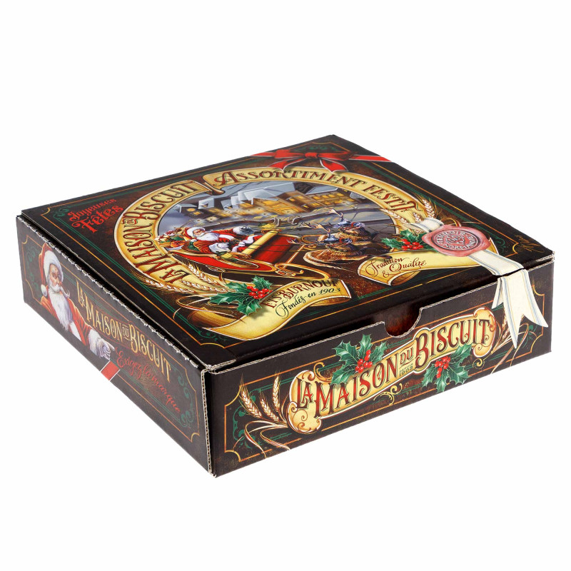 Coffret assortiment de biscuits