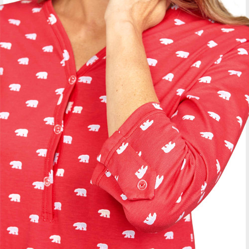 Chemise de nuit coton Laponie