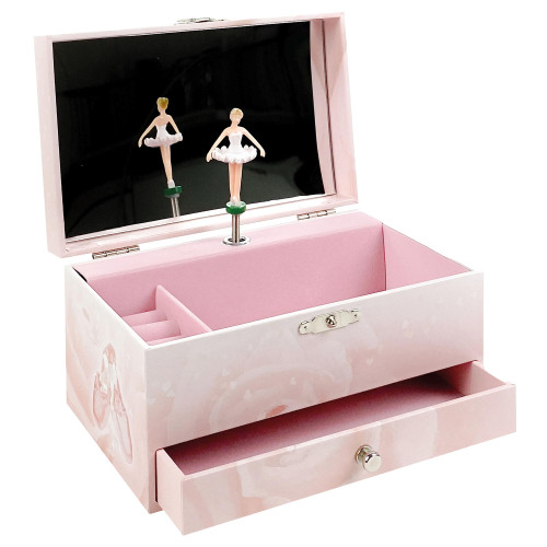 Boîte à bijoux musicale ballerine
