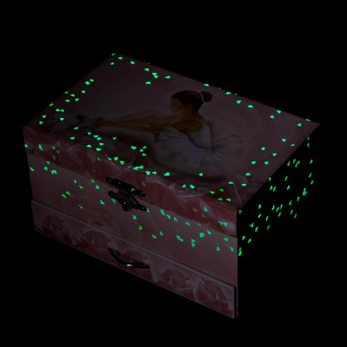 Boîte à bijoux musicale ballerine