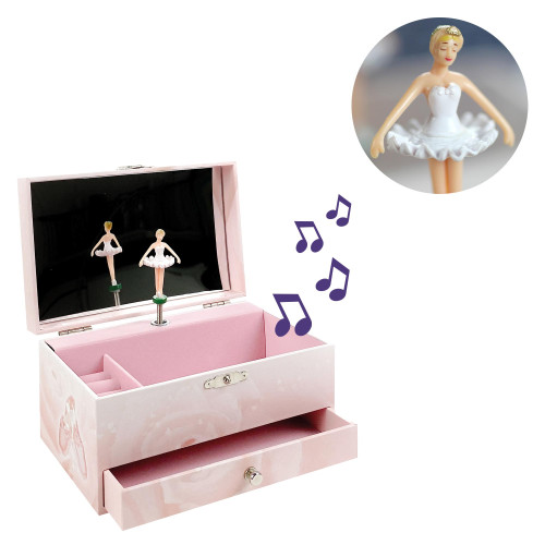 Boîte à bijoux musicale ballerine