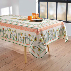 Nappe antitache jonquilles...