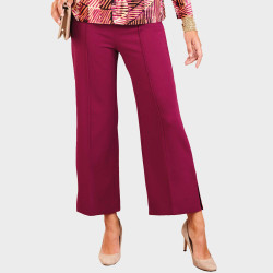 Pantalon crêpe extensible