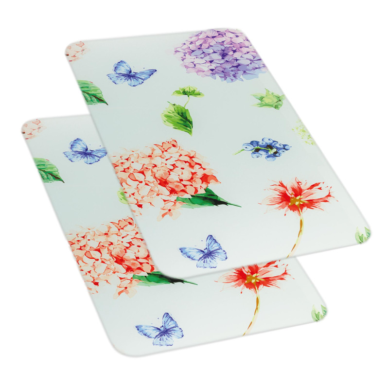 Protège-plaques Hortensias