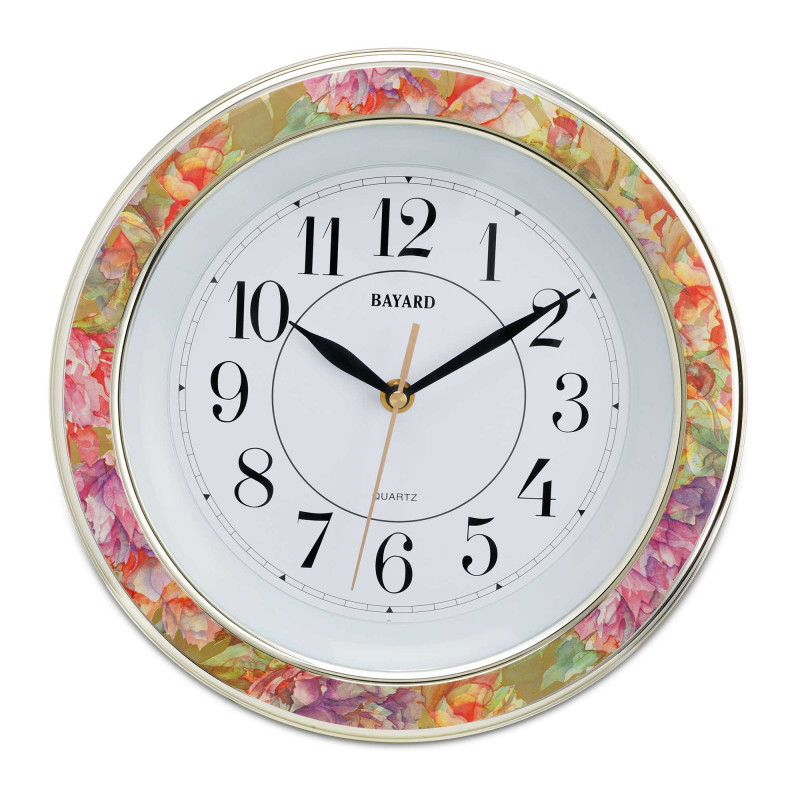 Horloge Floralie