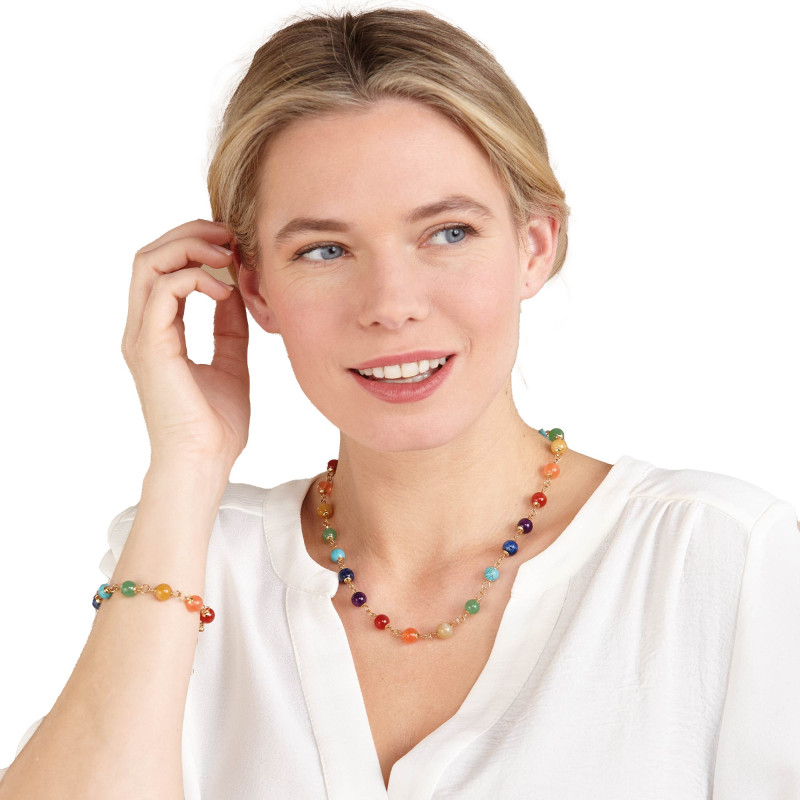 Parure pierres Primavera