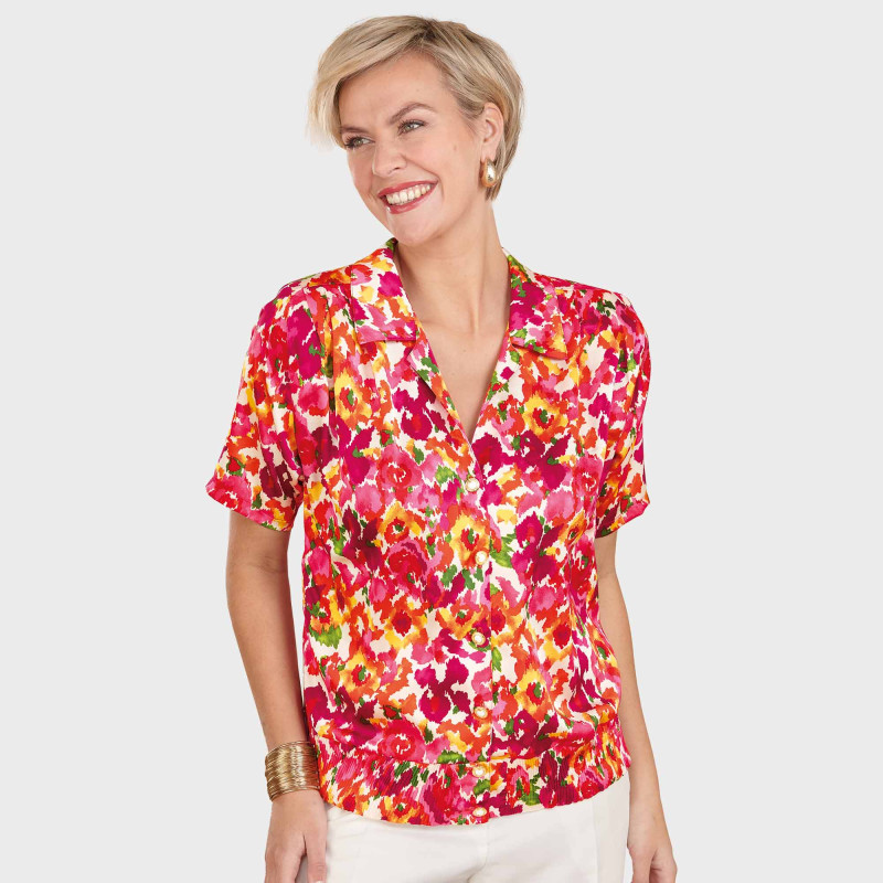 Chemisier blousant Flora