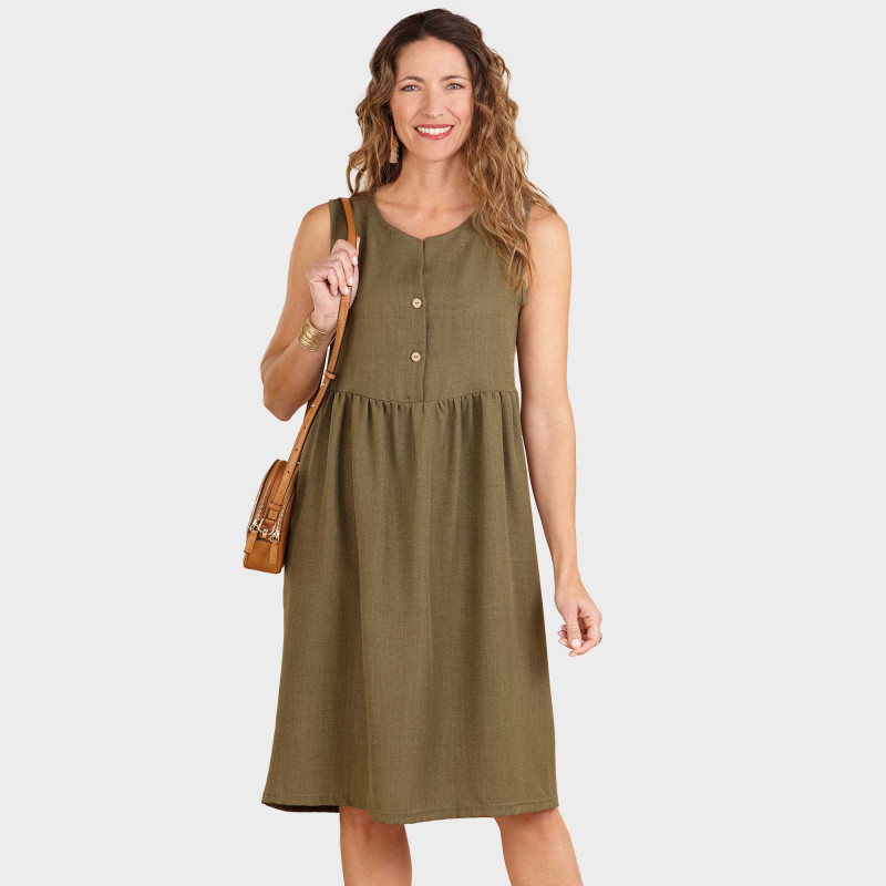 Robe sans manches Savannah