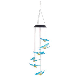 Mobile solaire papillons