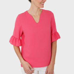 Blouse volantée