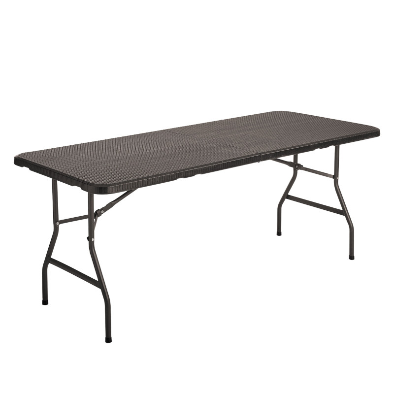 Table de jardin  «rotin»