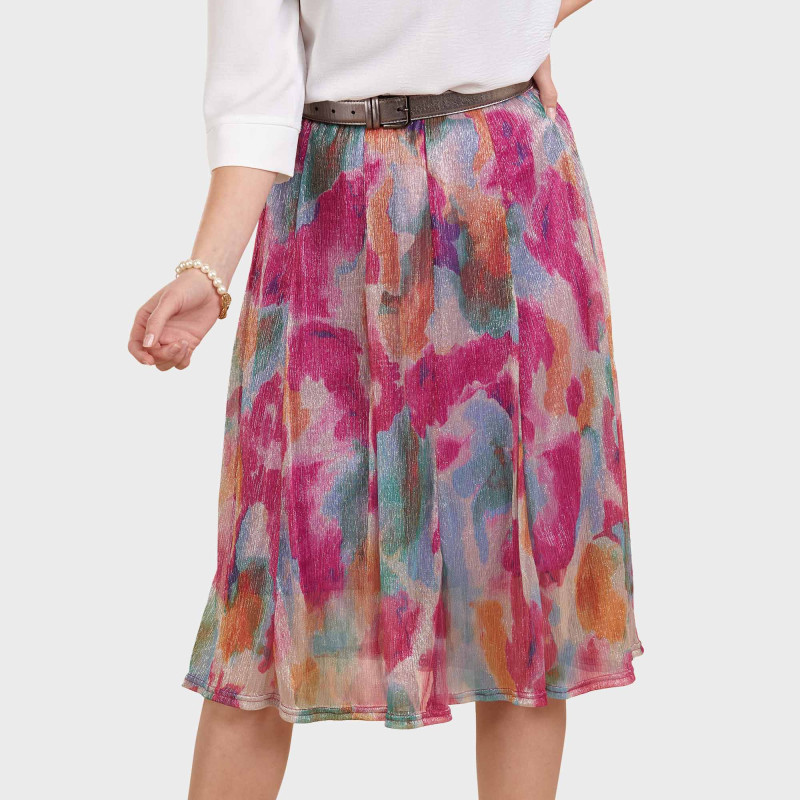 Jupe voile scintillante