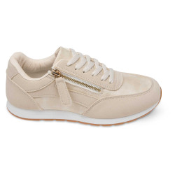 Les baskets zippées confort...