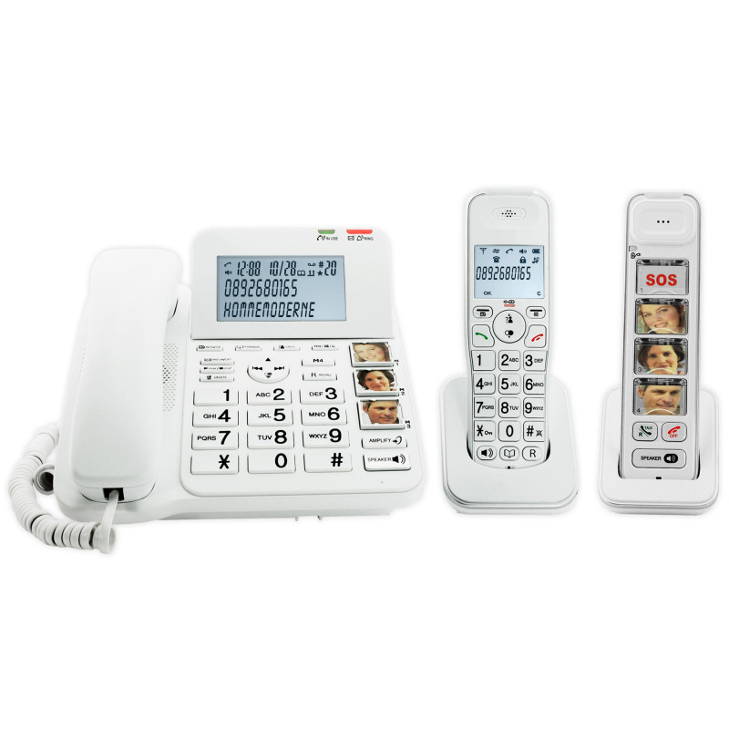 Trio Téléphone Amplidect™