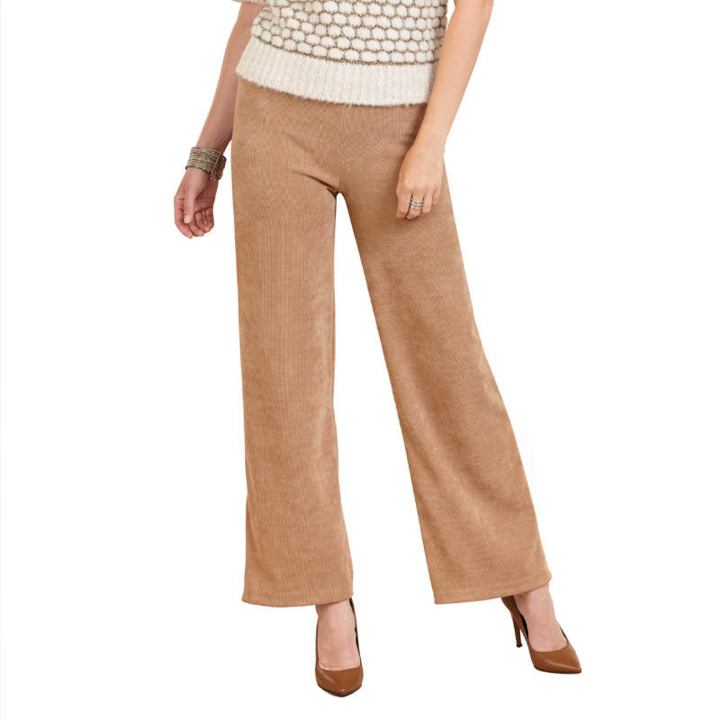 Pantalon velours ample