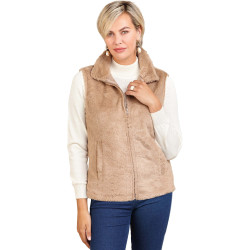 Gilet "fourrure" Alina