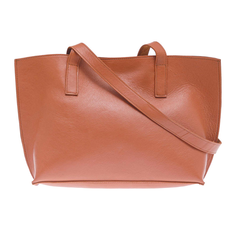 Sac cuir camel
