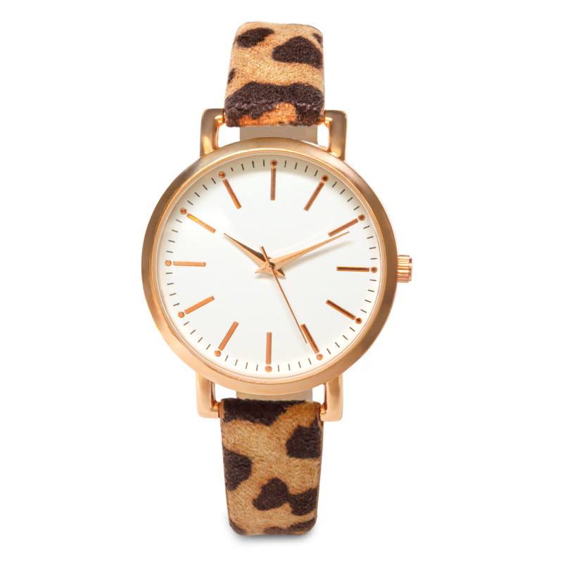 L'offre du mois : Montre léopard