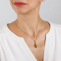 Collier goutte d’ambre