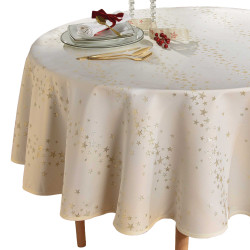 Nappe étoilée ronde