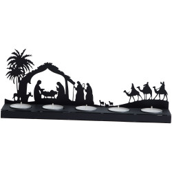 Crèche-bougeoir La Nuit des...