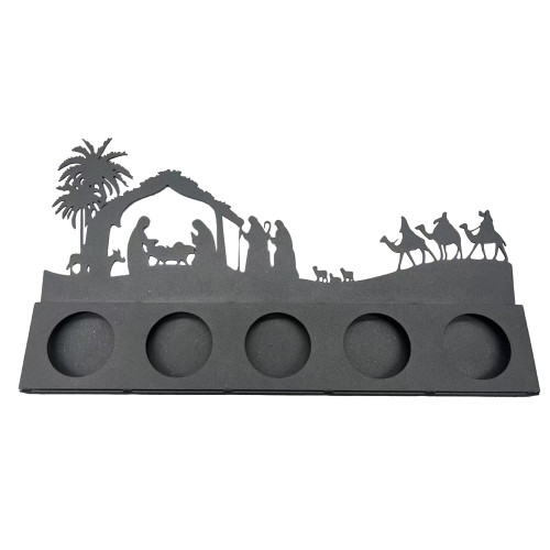 Crèche-bougeoir La Nuit des Rois