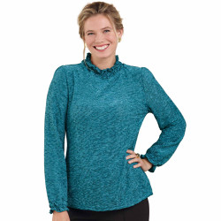 Haut Blue velvet