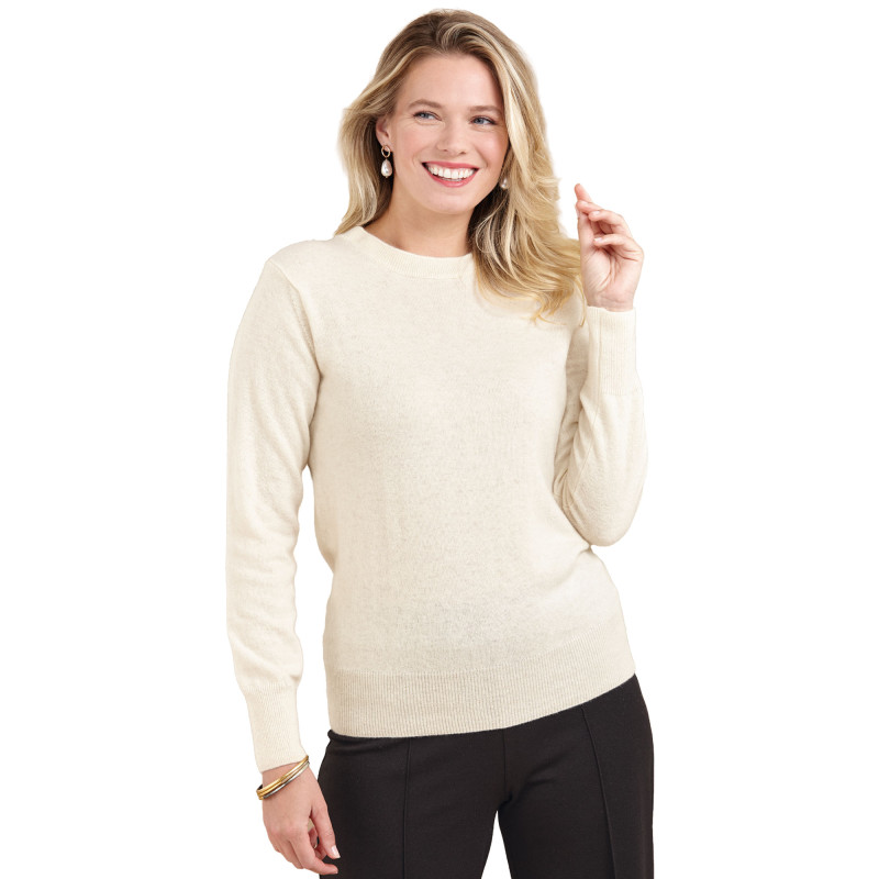 Pull cachemire Ivoire