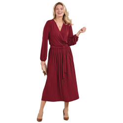 Robe plissée Gloria
