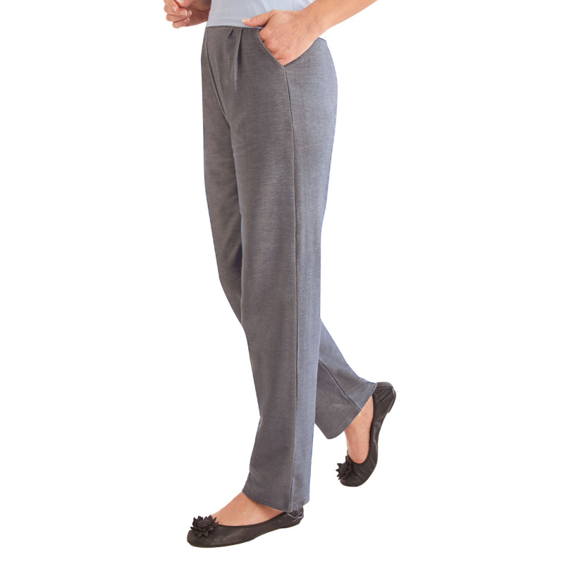 Pantalon maille «denim»