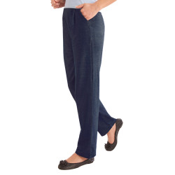Pantalon maille «denim»
