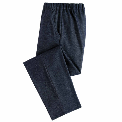 Pantalon maille «denim»