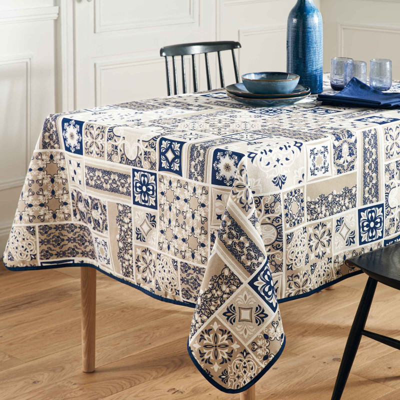 Nappe mosaïque Corfou carrée